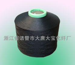 黑色滌綸彈力絲 